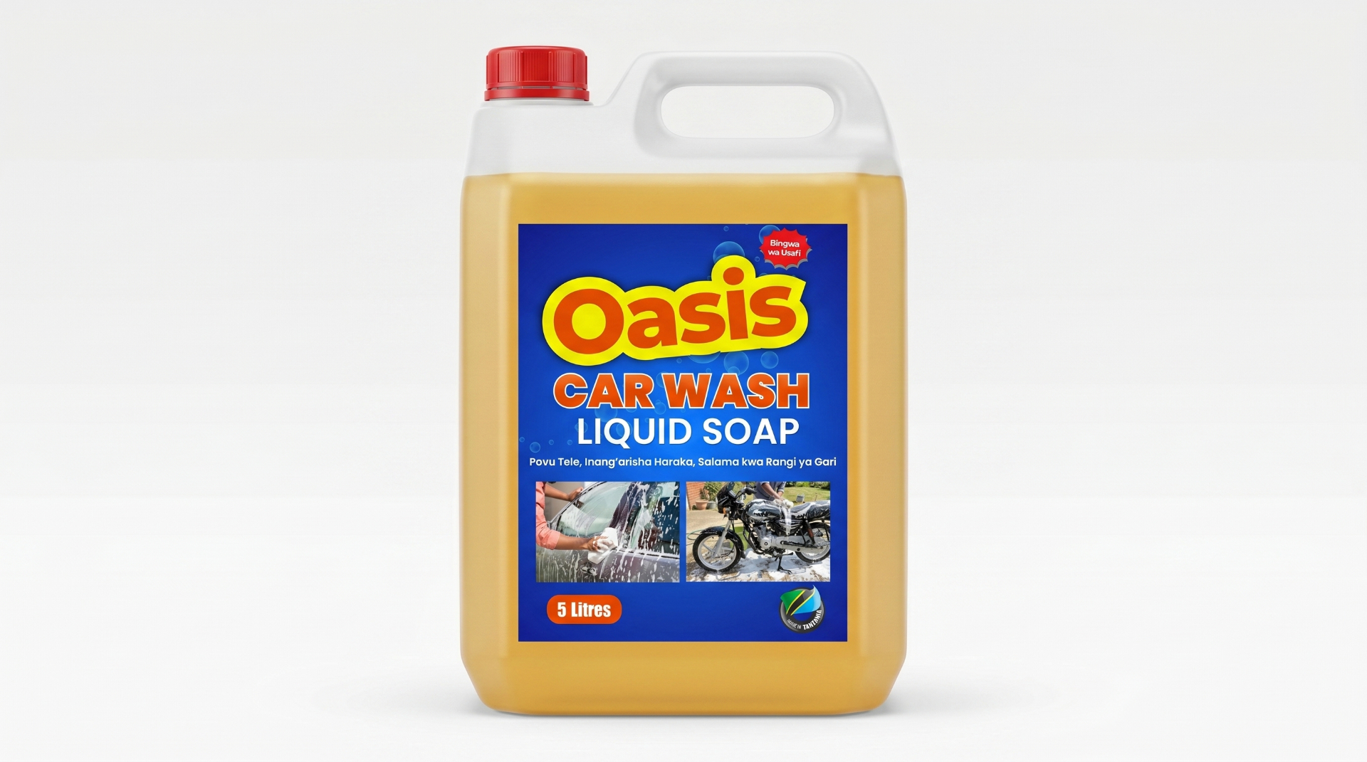 Oasis Car Wash Liquid Soap 5 Litres