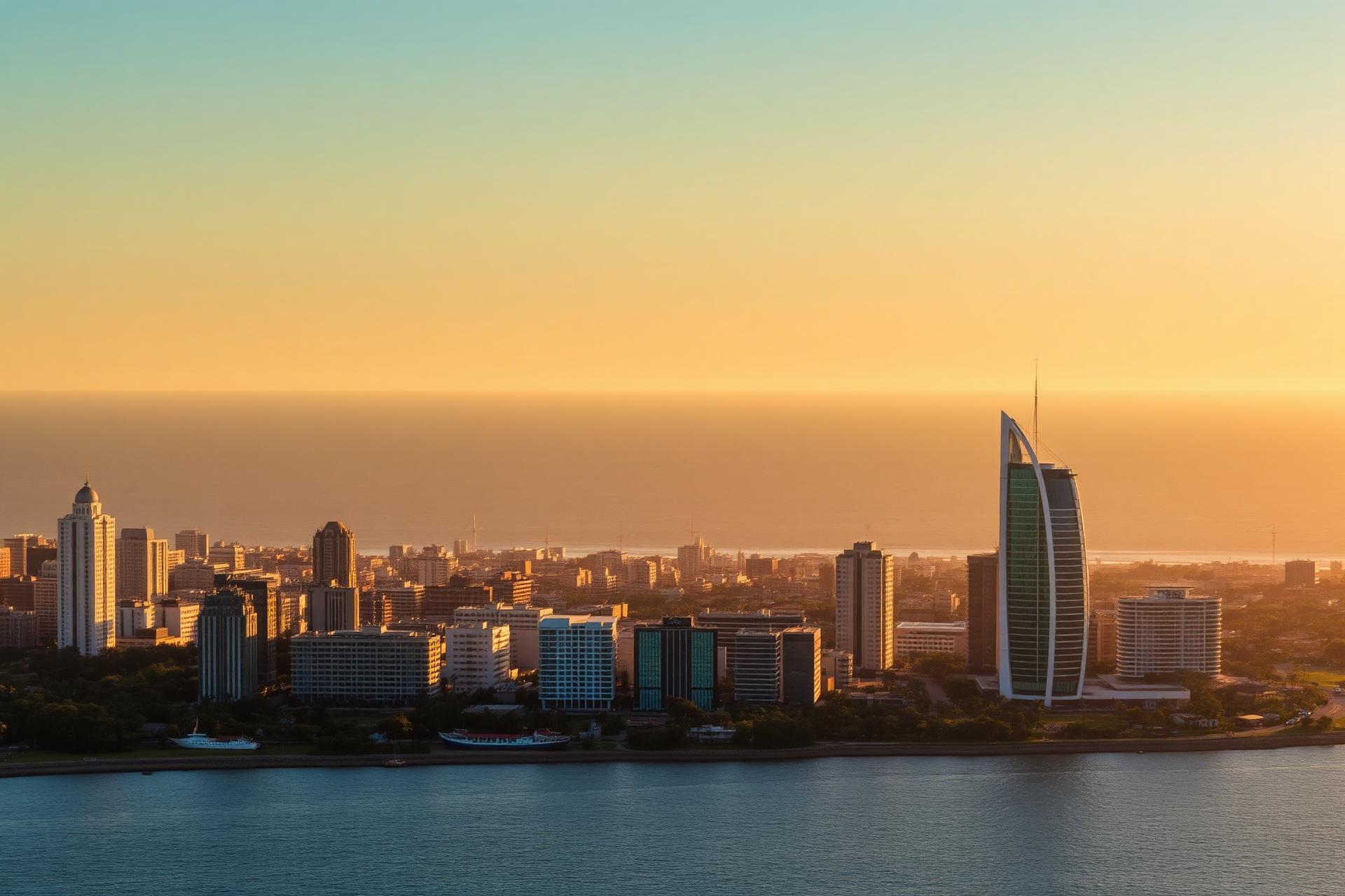 Dar es Salaam skyline